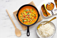 en panang-hähnchencurry