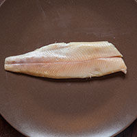 forellenfilet, ohne haut