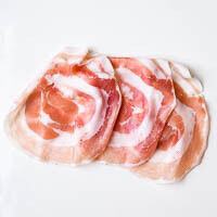 en pancetta in scheiben