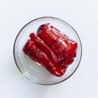 päckchen gegrillte paprika