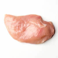 op cw50 - chicken, fillet, no skin, pvm, eu, 200g hähnchenbrustfilet, pvm, eu, 200g