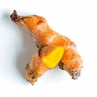 frischer kurkuma