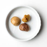 vorgekochte maronen