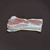 baconscheiben vom schwäbisch-hällischem landschwein