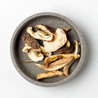 getrocknete shiitakepilze