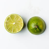 unbehandelte limetten