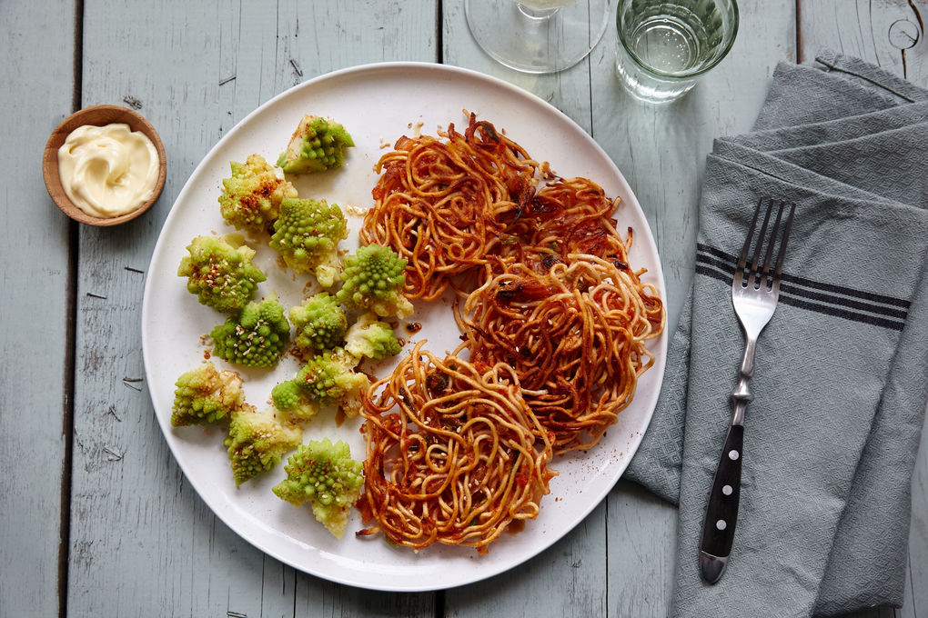 Asiatische Kimchi-Pancakes