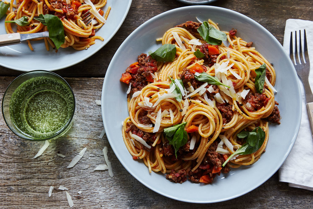 Pasta Asciutta mit Salami