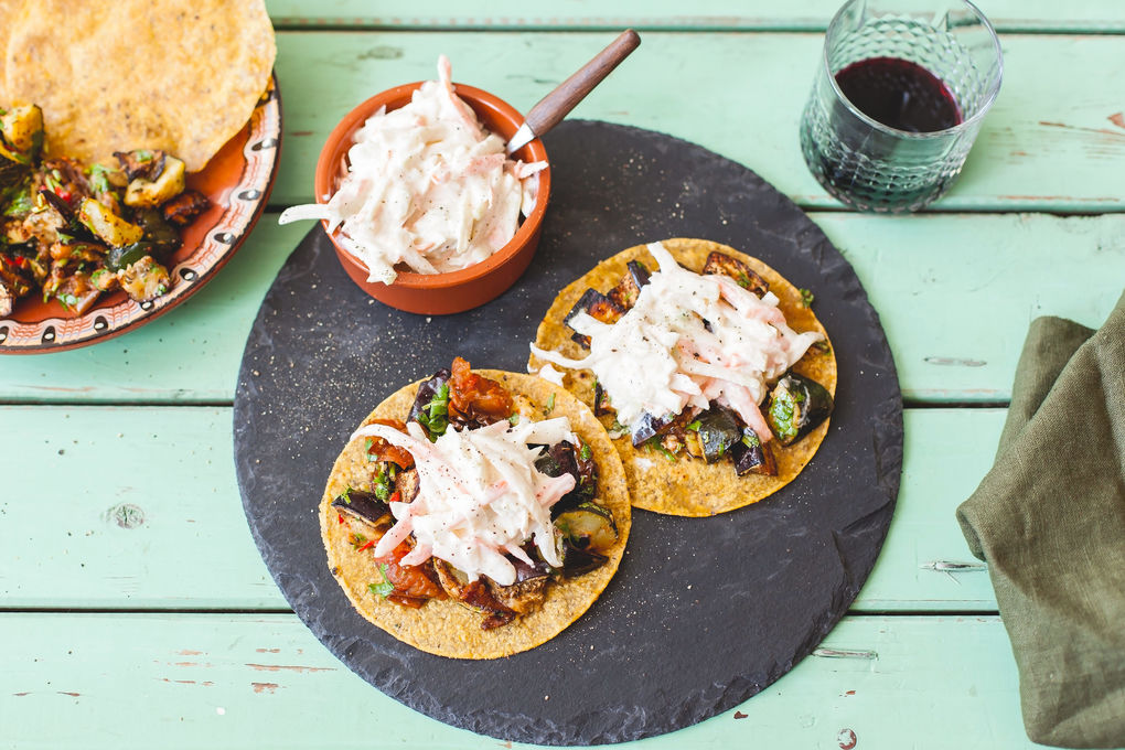 Gemüse-Tacos