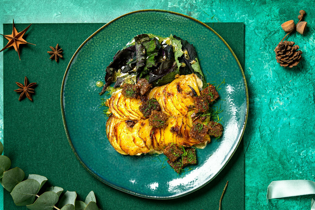 Special: „Janssons Versuchung“ mit Anchovis und knusprigen Roggencroûtons